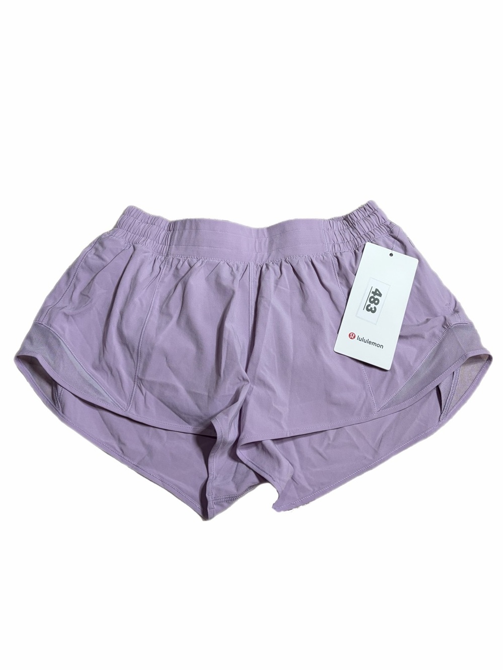 NWT Lululemon Hotty Hot Short *LR 2.5” (Lilac Play) Size 8